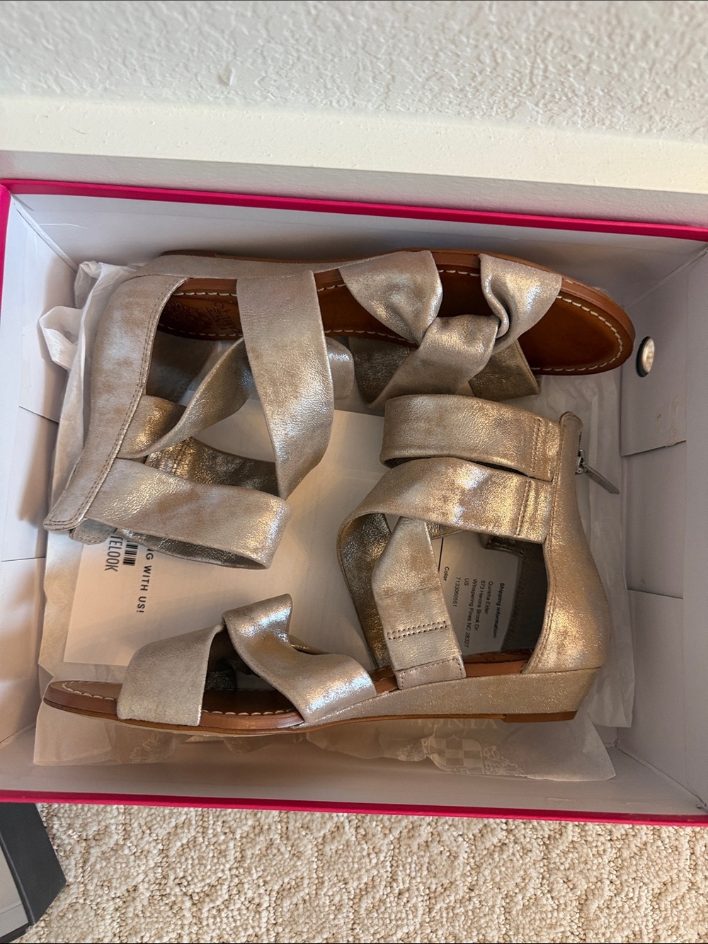 Vince Camuto Seevina Sandals - Picture 6 of 8